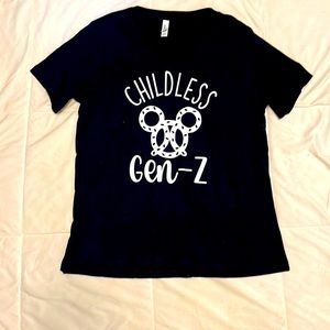 NWOT Disney Vacation Shirt! Childless Gen-Z